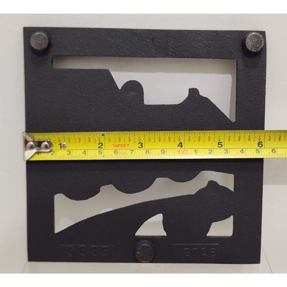 Vintage Vermont Castings Cast Iron Fall Seasons Collection Trivet Cast Iron 1983 - Picture 3 of 4